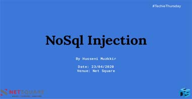 NoSql Injection